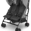 UPPAbaby G-LINK V2 Side by Side Double Stroller - Greyson (Charcoal Melange / Carbon)