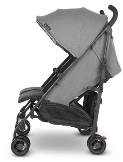 UPPAbaby G-LINK V2 Side by Side Double Stroller - Greyson (Charcoal Melange / Carbon)