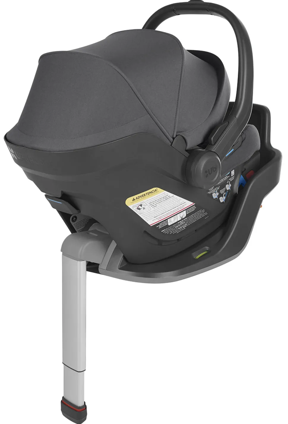 UPPAbaby MESA MAX Infant Car Seat with Load Leg and Anti-Rebound Bar - Anthony (White Grey Marl)
