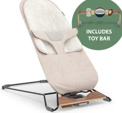 UPPAbaby Mira 2-in-1 Bouncer + Toy Bar Bundle - Charlie / Wonder Wheel