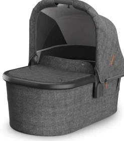 UPPAbaby OPEN BOX Bassinet V3 - Greyson (Charcoal Melange / Carbon Frame)