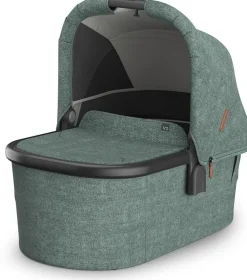 UPPAbaby OPEN BOX Bassinet V3 - Gwen (Green Melange / Carbon Frame)