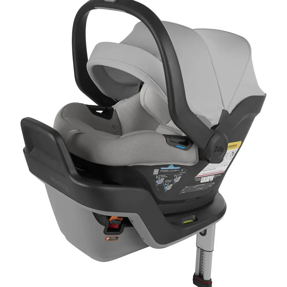UPPAbaby OPEN BOX MESA MAX Infant Car Seat with Load Leg and Anti-Rebound Bar - Anthony (White Grey Marl)