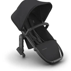 UPPAbaby RumbleSeat V3 - Jake (Charcoal / Carbon Frame / Black Leather)