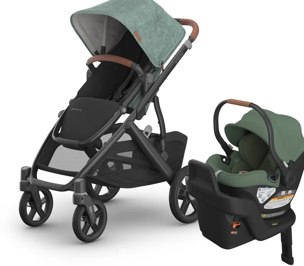 UPPAbaby Vista V3 + Aria Travel System Bundle - Gwen / Gwen