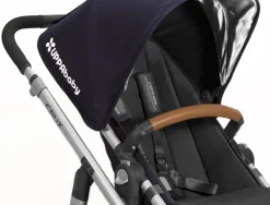 UPPAbaby Vista/Cruz Leather Bumper Bar Cover - Saddle