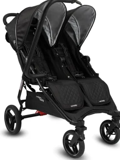Valco Slim Twin Double Stroller Sport Edition - Raven