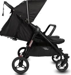 Valco Slim Twin Double Stroller Sport Edition - Raven