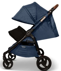 Valco Trend Duo Side by Side Double Stroller 2025 Denim