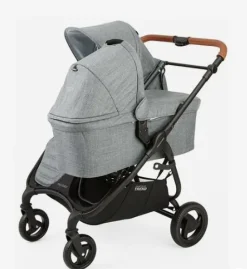 Valco Trend Duo Side by Side Double Stroller + Bassinet Bundle 2025 Black / Black