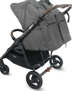 Valco Trend Duo Side by Side Double Stroller 2025 Charcoal