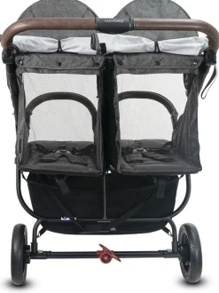 Valco Trend Duo Side by Side Double Stroller 2025 Charcoal