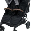 Valco Trend Duo Side by Side Double Stroller 2025 Black