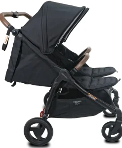 Valco Trend Duo Side by Side Double Stroller 2025 Black