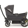 Veer All-Terrain Cruiser XL (4 Seater) Stroller Wagon + Canopy Bundle - Grey