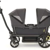 Veer All-Terrain Cruiser XL (4 Seater) Stroller Wagon + 2 Canopy Bundle - Grey
