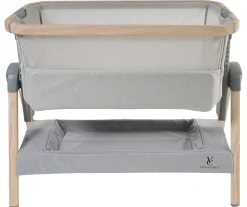 Venice Child California Dreaming Bedside Bassinet - Gray Wood