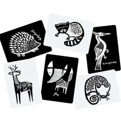Wee Gallery Art Cards for Baby - Woodland Collection