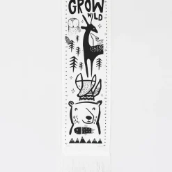 Wee Gallery Canvas Growth Chart - Woodland