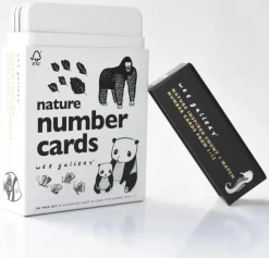 Wee Gallery Number Cards - Nature