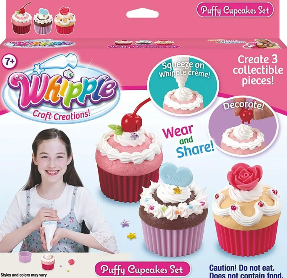 Whipple Puffy Cupcake Set