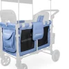 Wonderfold W2 Elite / Luxe Carriage Fabric - Storm Blue