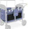 Wonderfold W4 Elite / Luxe Carriage Fabric - Storm Blue