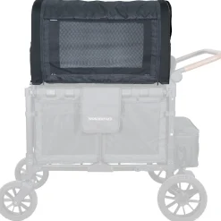 WonderFold W2 Elite / Luxe Flex Canopy - Black