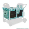 WonderFold W4 Elite/luxe Carriage Fabric - Van Gogh Almond Blossoms