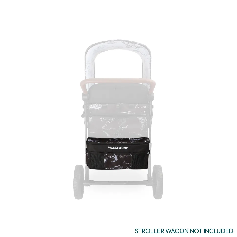 WonderFold W4 Elite/luxe Rear Basket - Van Gogh Sketches