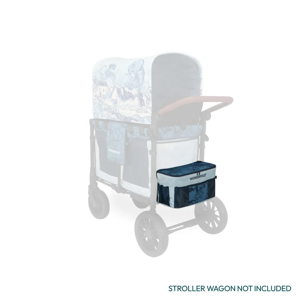WonderFold W4 Elite/luxe Rear Basket - Van Gogh Landscape With Houses