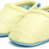 Woolybubs The Newbie Baby Shoe, Size 1 - Yellow / Blue