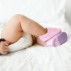 Woolybubs The Newbie Baby Shoe, Size 2 - Pink / Purple