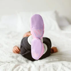 Woolybubs The Newbie Baby Shoe, Size 2 - Pink / Purple