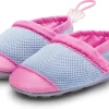 Woolybubs The Toddle Baby Shoe, Size 2 - Lavender / Pink