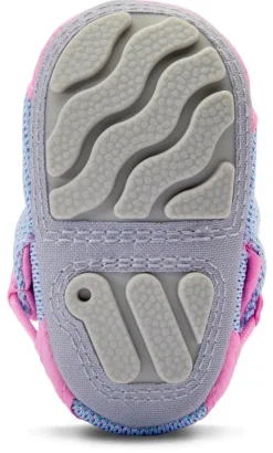 Woolybubs The Toddle Baby Shoe, Size 2 - Lavender / Pink