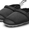 Woolybubs The Toddle Baby Shoe, Size 2 - Black