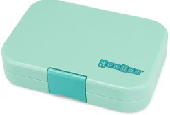 Yumbox Original Leakproof Bento Lunchbox, 6 Compartment - Serene Aqua / Paris Tray