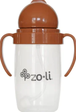 Zoli Bot 2.0 Weighted Straw Sippy Cup, 10oz - Copper Dust