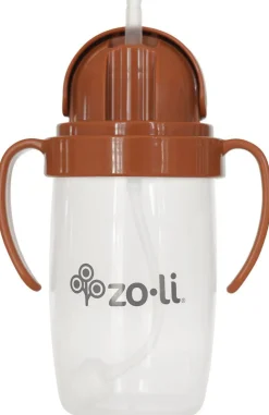 Zoli Bot 2.0 Weighted Straw Sippy Cup, 10oz - Copper Dust
