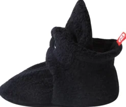 Zutano Cozie Fleece Baby Bootie - Black, 6m