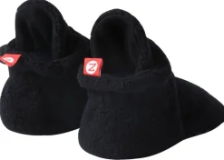 Zutano Cozie Fleece Baby Bootie - Black, 6m