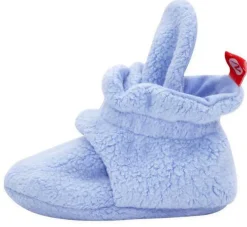 Zutano Cozie Fleece Baby Bootie - Light Blue, 6m
