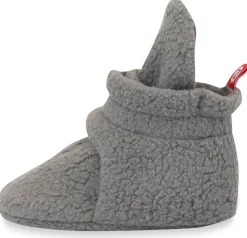Zutano Cozie Fleece Baby Bootie - Gray, 6m