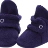 Zutano Cozie Fleece Baby Bootie - True Navy, 6m