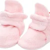 Zutano Cozie Fleece Baby Bootie - Baby Pink, 6m