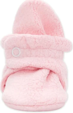 Zutano Cozie Fleece Baby Bootie - Baby Pink, 6m