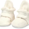 Zutano Cozie Fleece Baby Bootie - Cream, 3m
