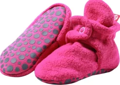 Zutano Cozie Fleece Gripper Baby Bootie - Fuchsia, 18m