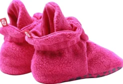 Zutano Cozie Fleece Gripper Baby Bootie - Fuchsia, 18m
